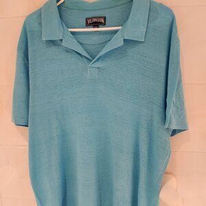VILEBREQUIN LINEN POLO SHIRT